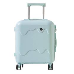 ZXHNB Trolley-Koffer Eiscreme-Koffer, Trolley-Koffer, Passwortbox, Damen-Anti-Fall-Koffer, Universalräder, Leichtes Reisen Reisekoffer (Color : L, Size : A) von ZXHNB