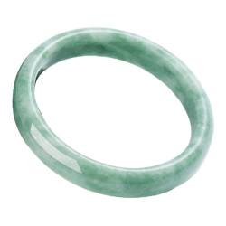 ZYOQYG Jade Armband Armreif Damen für Frauen, Hellgrün Eleganter Jade Armband, chinesischer Schmuck (63) von ZYOQYG