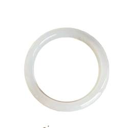 ZYOQYG Jade Armreif Armband für Frauen Authentisches Natürliches Eis Weiß Mondlicht Achat Frauen Armband (52) von ZYOQYG