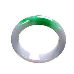 ZYOQYG Natürliche Jade Armreif für Frauen Wasser Zart und Eis Transparent Lila Green Klassischer Retro Jade Armband (64) von ZYOQYG