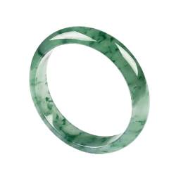 ZYOQYG Natürlicher Jade Armreif Armband Damen Echte Eis Blume Jade Armband Schmuck Geschenk (60) von ZYOQYG
