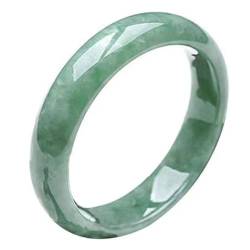 ZYOQYG Natürlicher Jade Armreif Armband Damen Echte grünes Eis Art Jade Armband Geschenk für Frau (53) von ZYOQYG