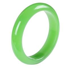 ZYOQYG Natürlicher hellgrüner Jade-Armreif für Frauen, frisch und schön, für Mutter und Freundin (56) von ZYOQYG