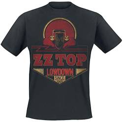 ZZ Top Lowdown Since 1969 T-Shirt schwarz L von ZZ Top