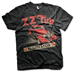 ZZ Top Offizielles Lizenzprodukt Eliminator Herren T-Shirt (Schwarz), Small von ZZ Top