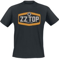 ZZ Top T-Shirt - Texas Blues - S bis M - für Männer - Größe S - schwarz  - Lizenziertes Merchandise! von ZZ Top