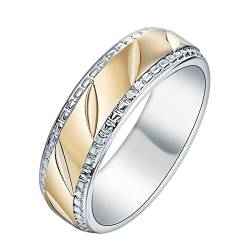 ZaLix Schmuck passende Ringe, rustikaler Ehering, Spitze, Damenmodeschmuck zum Jubiläum von ZaLix