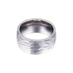 ZaLix Vintage-Ringe, Verlobungsringe, einzigartige Ringe für Frauen, rund, 11 mm, Edelstahl, Schmucksets für Frauen, trendig von ZaLix