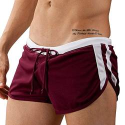 Zacoo Herren Boxershorts G-Cup Kurze Sport Shorts NK03 Gr. XL Kaffee von Zacoo