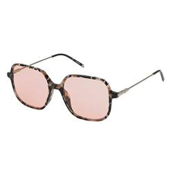 Zadig & Voltaire Damen Szv328 Sonnenbrille, Shiny Pink/Brown Vintage Havana, 66 von Zadig & Voltaire