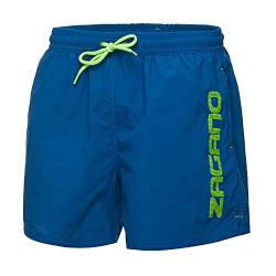 Zagano Adam Lipski Badehose Herren 5115 - Badehosen Männer Schwimmhose - Badeshorts - Bad Strand Boxer Shorts for Men - Kurze Hosen - Trainingshose Beachshorts midnightb Blue blau Gr. 6XL von Zagano Adam Lipski