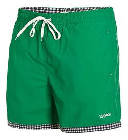 Zagano Adam Lipski Badehose Herren Schwimmhose Herren Badeshorts Badeshort Herren Badehose Herren lang dunkel grün Green, 5113 Gr.3XL von Zagano Adam Lipski