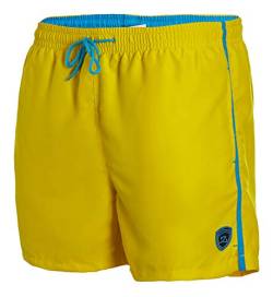 Zagano Adam Lipski Badehose Herren Schwimmhose Herren Badeshorts Badeshort Herren Badehose Herren lang gelb Yellow, 5105 Gr. XL von Zagano Adam Lipski