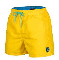 Zagano Adam Lipski Badehose Herren Schwimmhose Herren Badeshorts Badeshort Herren Badehose Herren lang gelb Yellow, 5106 Gr. L von Zagano Adam Lipski