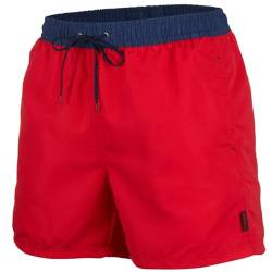 Zagano Adam Lipski Badehose Herren Schwimmhose Herren Badeshorts Badeshort Herren Badehose Herren lang rot, 5014 Gr. XL von Zagano Adam Lipski