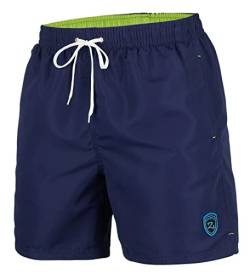 Zagano Adam Lipski Badehose Herren Schwimmhose Herren Badeshorts Herren, 5106 Badehose Herren lang Blue blau, Gr. 3XL von Zagano Adam Lipski