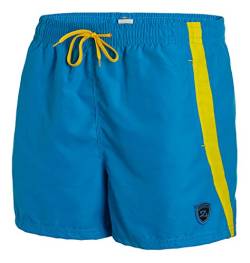 Zagano Adam Lipski Badehose Herren Schwimmhose Herren Badeshorts Herren Badehose Herren lang, blau türkis Azure, Gr. M von Zagano Adam Lipski