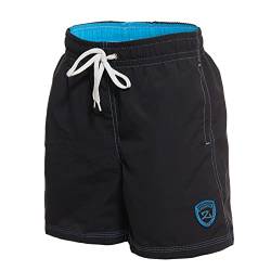 Zagano Badehose Jungen Badeshorts Schwimmhose Sport Hosen Jungen Kinder Bademode schwarz Gr. 140 von Zagano Adam Lipski