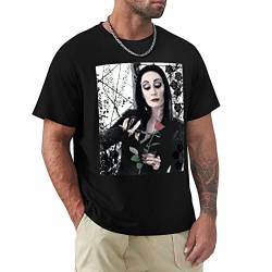 Morticia Addams Horror Family T-Shirt T-Shirt Short Short t-Shirt Aesthetic Clothing Men Workout Shirt von Zahira