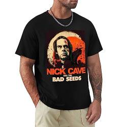 Nick Cave - Nicholas Edward Cave T-Shirt Summer Tops Aesthetic Clothing Clothes for Men von Zahira