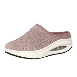 Orthopädische Schuhe Damen Air Cushion Slip On Walking Orthopedic Diabetic Walking Shoes Freizeit Mesh Atmungsaktiv Sandals Hausschuhe mit Fussbett Frauen Sneaker Turnschuhe Sportschuhe von Zannycn