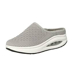 Orthopädische Schuhe Damen Air Cushion Slip On Walking Orthopedic Diabetic Walking Shoes Freizeit Mesh Atmungsaktiv Sandals Hausschuhe mit Fussbett Frauen Sneaker Turnschuhe Sportschuhe von Zannycn