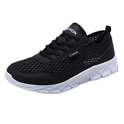 Zannycn Fitnessstudio Schuhe Laufschuhe Walking Wasserdicht Halbschuhe Trainer Sportlich Fußballschuhe Sneaker Herren Leichtgewichts Sportschuhe Fitnessschuhe Laufen Luftkissenschuhe von Zannycn