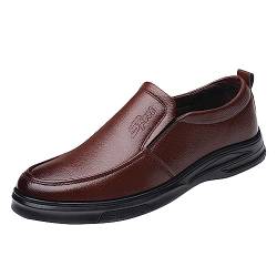 Zannycn Herren Lederschuhe Slipper Herren Schwarz/braune Oxford Schuhe Herren Schwarze Herren Schuhe Elegante Schuhe Herren Derby Oxfords Hochzeit Schuhe Schnürschuhe Schuhe Herren Weiss von Zannycn