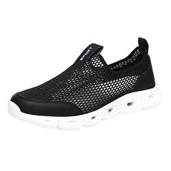 Zannycn Sneaker Herren Schuhe Sportschuhe Herren Leichte Schuhe Herren Sneaker Walkingschuhe Berufsschuhe Wanderschuhe Slip on Schuhe Mode Sneaker Arbeitsschuhe rutschfeste Arbeitsturnschuhe von Zannycn