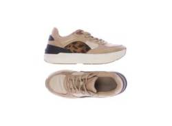 ZARA Damen Sneakers, beige von Zara