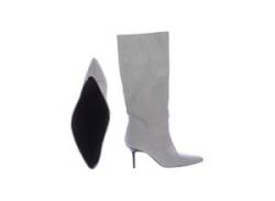 ZARA Damen Stiefel, silber von Zara