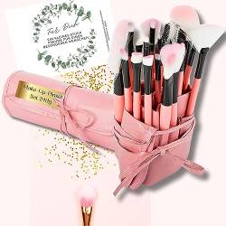 Make-up-Pinsel Foundation Pinsel-Set – Highlighter Cosmetic Puderpinsel Lidschatten-Pinsel Schminkpinsel incl. Geschekkarte-Neu von Zarto