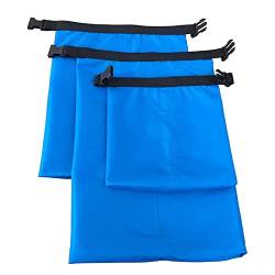 Zceplem Wasserdichte Trockentasche, tragbar, große Kapazität, Kombi-Tasche, Schnorcheltasche – Taschen für Kajakfahren, Rafting, Bootfahren, Wandern, blau, 1 von Zceplem