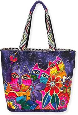 Laurel Burch Laurel's Garden Schultertasche von Zeckos