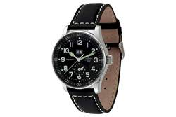 Zeno Watch Basel Herren Uhr Analog Automatik mit Leder Armband P561-a1 von ZENO-WATCH BASEL