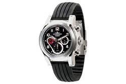 Zeno Watch Basel Herren Uhr Analog Automatik mit Silikon Armband 2739TH-3-b1 von Zeno Watch Basel
