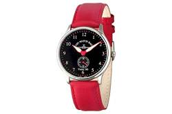 Zeno-Watch Damenuhr - Flatline Venus 180 Black+red - Limited Edition - 6682-6-a17 von Zeno