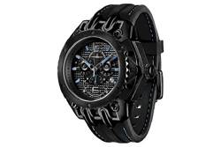 Zeno-Watch Herrenuhr - Futura Trend Chronograph Black&Blue - 4208-5030Q-bk-i14 von Zeno