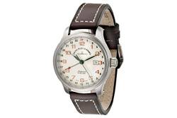 Zeno-Watch Herrenuhr - NC Retro GMT (Dual Time) - 9563-f2 von Zeno