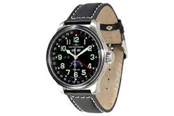 Zeno-Watch Herrenuhr - OS Pilot Full Calendar - 8900-a1 von Zeno