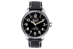 Zeno-Watch Herrenuhr - OS Pilot Open Heart - 8554U-a1 von Zeno