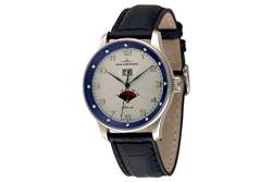 Zeno-Watch Herrenuhr - X-Large Retro Big Date Power Reserve (12 Crystal) - P590-Dia-g2-4 von Zeno