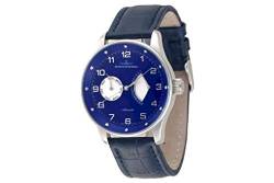 Zeno-Watch Herrenuhr - X-Large Retro Day Date Retrograde (12 Crystal) - P592-Dia-g4 von Zeno