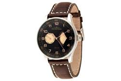 Zeno-Watch Herrenuhr - X-Large Retro Day Date Retrograde - P592-g1 von Zeno