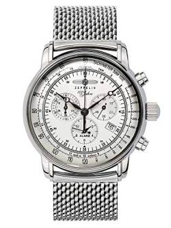 Zeppelin Armbanduhr 100 Jahre Chronograph Alarm 7680 von Zeppelin