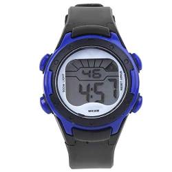 Zerodis Armbanduhr, Kindersport Einfache Digitaluhren Multifunktionale wasserdichte Armbanduhren im Freien Geschenk für Kinder Mädchen Jungen(Schwarz) von Zerodis