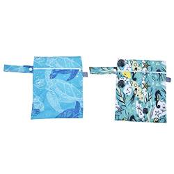 Zerodis Nass- und Trockentaschen aus Stoff, Multifunktionale wasserdichte Stofftaschen für den Strand (ES075-023) von Zerodis