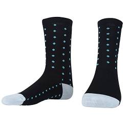 Zer one Sport Socken, 3 Colors Sport Nylon Socken Männer Frauen Fahrrad Radfahren Laufen Sport Atmungsaktive Nylon Wadensocken (Schwarz) von Zerone