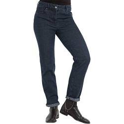 ZERRES Style CORA – Bequeme, stretchige Jeanshose, Gerade geschnittenes Bein Farbe Grau Größe 46 kurz von Zerres