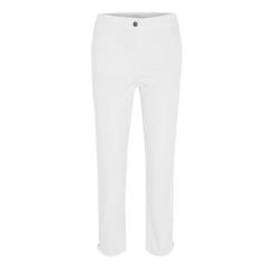 ZERRES Style GRETA – Bequeme, unsichtbaren Gummibund Jeanshose, Gerade geschnittenes Bein Farbe Weiss Größe 38 kurz von Zerres